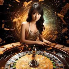 Suasana kasino online poker888 dengan grafik modern dan pemain menikmati permainan
